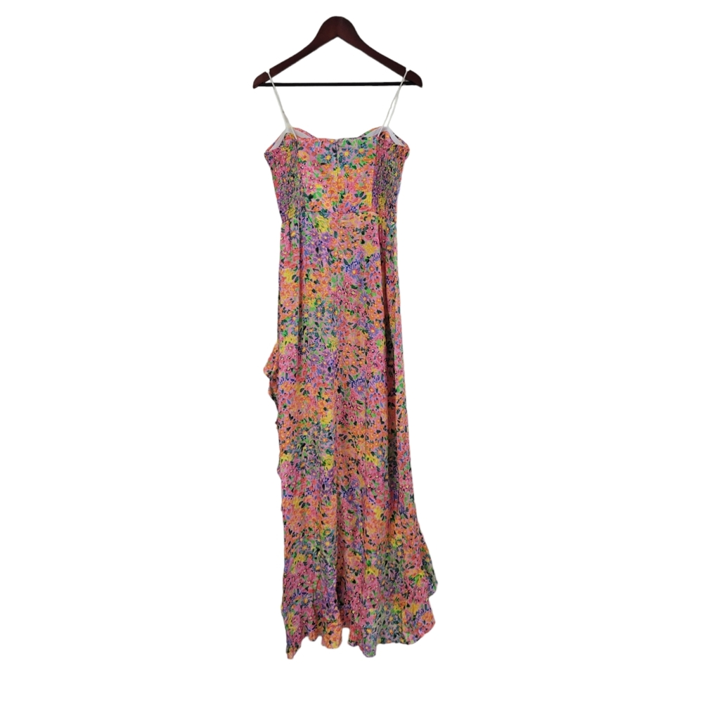 New Amanda Uprichard New York Women's Amalia Gown Strapless Maxi Dress Large L - Picture 5 of 7